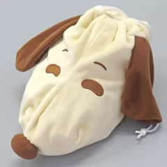 【中古】バッグ スヌーピー(ブラウン) プラチナムザッカぬいぐるみ巾着 「PEANUTS(SNOOPY)」