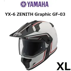 2024年最新】ヤマハ yamaha バイクヘルメット オフロード yx－6 zenith 