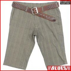 廃盤 バーバリーブラックレーベル ハーフパンツ チェック 千鳥格子 JJ822