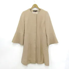 ケティ ノーカラーコート アウター レディース 1サイズ ベージュ系 KETTY 【中古】