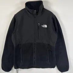 古着 ザ・ノースフェイス THE NORTH FACE フリースジャケット デナリジャケット ワンポイント刺繍 ドローコード S  ブラック レディース