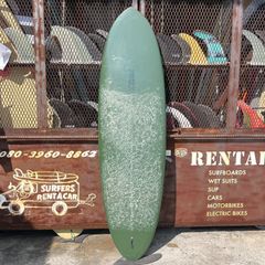 送料別途ご請求 ミッドレングス サーフボード マンダラサーフボード Mandala custom shape 6'4" California Stubbie Single Fin シングルフィン サーフボード サーフィン