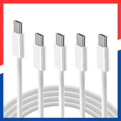 【人気商品】60W急速充電 C データ転送 C 断線防止 USB USB 高耐久ナイロン シリコン素材採用 iPhone PD対応 & 16/16e/iPhone USB-C 15 各2本】 1M/2M MacbookPro/iPad ケーブル【4本セット P