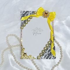 気まぐれ#43 じゅんたモデル💛黒レース×ゴールド×イエロー