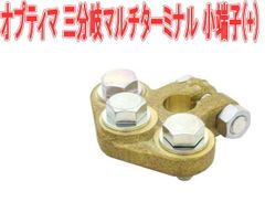 オプティマ 三分岐マルチターミナル 小端子(+)【GTP-103】