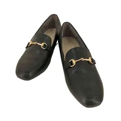 オリエンタルトラフィック ORiental TRaffic スクエアトゥビットモチーフローファー 跳べるパンプス レディース JPN：37 