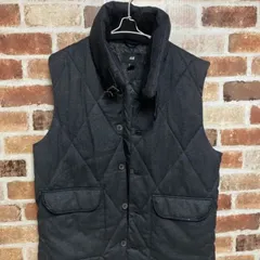 古着【H&M】エイチ＆エム　US　メンズ　ダウンベスト　アウター　紳士服　シンプル　オシャレ