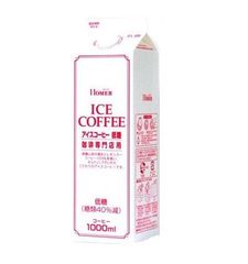 ホーマー アイスコーヒー 低糖 1000ml 1L×12本