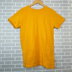 M1-01560 【Mens】 DIVIDED H＆M(ディバイデッドエイチアンドエム) 半袖Tシャツ (M相当) /オレンジ T-1