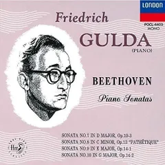 CD Friedrich Gulda, Ludwig van Be Piano Sonatas: Sonata No. 7 In D Major, Op. 10-3, S POCL4403 London Records /00110