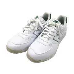 未使用 25cm 2Eニューバランスゴルフシューズ UGS574J3ホワイト New Balance ニューバランス スニーカー UGS574J3 GOLF WHITE