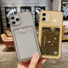 iPhoneケース スマホケース 透明 カード収納 スマホケース クリア 薄型 保護ケース