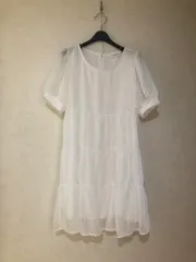 1 ベビードール 白 ワンピース