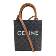 2024年最新】celine セリーヌ ミニ バーティカルカバ トリオンフ 