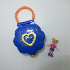 2017 Polly Pocke Polly Pocket Compact Reprint Figure Doll Plush Vintage Keychain Limited Edition