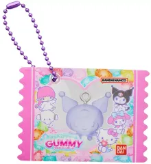 【中古】食玩 キーホルダー 6.クロミ 「サンリオキャラクターズ グミチュアチャームGUMMY＆ミニポーチ」
