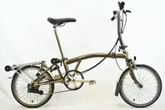 台湾製　レザーサドル　グリップセット　ブロンプトン　モールトンBROOKS 絶版品 Brooks Colt ブルックスコルトレザーサドル レザー