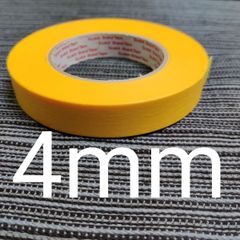 ３Ｍ 244 耐熱性平面紙マスキングテープ 4mm×100M　1巻