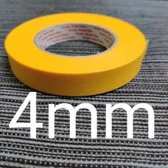 ３Ｍ 244 耐熱性平面紙マスキングテープ 4mm×100M　1巻のサムネイル