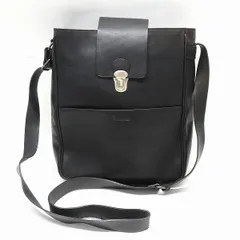 #anb ワイズ Y's ヨウジヤマモト YohjiYamamoto ショルダーバッグ 黒 レザー メンズ [897746]のサムネイル