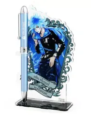 【中古】ペンスタンド・筆立て(アクリル) イデア・シュラウド アクリルスタンド付多機能ボールペン 「ディズニー ツイステッドワンダーランド」 プレミアムバンダイ限定