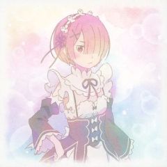 [중고] 캔버스 보드 · 캔버스 아트 램 캔버스 보드 [이치 반 쿠지 Re: 제로부터 시작하는 이세계 생활-당신에게, 정령의 축복이 있기 때문에-] E상