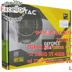 2024年最新】ZOTAC GeForce GTX 1050 Ti 4GB Mini グラフィックス ...
