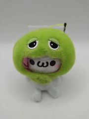 かおもじん マスコット ガチャピン　イヤホンジャック