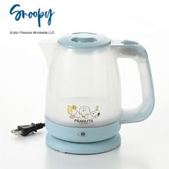 スヌーピー電気ケトル1.1L SN-208 かわいい キッチン ギフト 新生活 キャラクター プレゼント 贈り物 キャラ 可愛い 子供 キュート 利便性 キッチン家電  送料無料