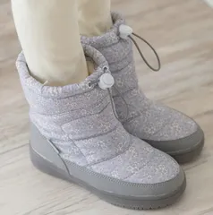 【ライラック】男女兼用ウインターファッション ブーツ 撥水 防寒 TAK キッズ キャサリンコテージ