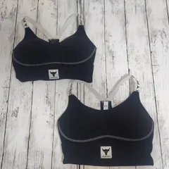 UNDER ARMOUR PROJECT ROCKアンダーアーマー プロジェクトロック スポーツブラ ヨガウェア 2枚セット