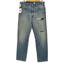 リーバイス Levis 505 ボタン裏436 オレンジタブ ダメージ メンズ  W36/L32