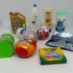 海外ミニチュア 10点セット　Coles Little Shop Checkers 日用品　パッケージ