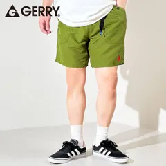 GERRY 水陸両用 ナイロン ショートパンツ メンズ 短い 速乾 バギーズショーツ クライミングショートパンツ ハーフパンツ アウトドア ショーツ 緑 M L LL XL グリーン 078600