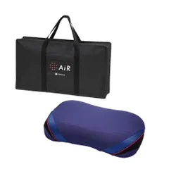 【新品未使用】定価¥37,400 AIR4DX low エアー4DX] ピロー （低め）62×38×11cm レッド（低め） 側地