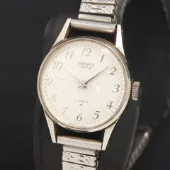 美品 セイコー 1104-0031 手巻き ヴィンテージ レディース 時計 セイコー レディース 1104-0031 金メッキ Cal.1104A 21石 OH済