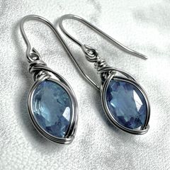 アクアマリン　ピアス