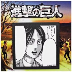 [중고] 노트 메모장 엘렌 예거 조사 병단의 조사 보고 스티커 [진격의 거인 × 패밀리 마트] 대상 상품 구입 특전
