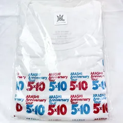 【非売品】嵐　Tシャツ　5×10 スタッフ限定　ジャニーズJr.配布　極美品　M 非売品】嵐 Tシャツ 5×10 スタッフ限定 ジャニーズJr.配布 極美品 M