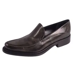 未使用 プラダ PRADA ローファー レザーシューズ ヒール レディース イタ