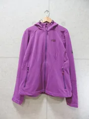 Jack Wolfskin ジャックウルフスキン マウンテンパーカー 長袖 ロゴ パープル Lサイズ CA58735