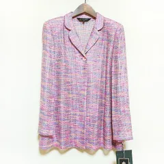 #snc ハーディエイミス HARDYAMIES ジャケット 9 ピンク系 マルチ タグ付き 新品同様 レディース [875420]のサムネイル