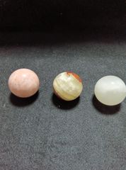 天然石 エッグ型 置物 3点セット 天然石 エッグ型 置物 3点セット | Mercari