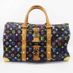 LOUIS VUITTON ルイ・ヴィトン モノグラム マルチカラー キーポル 45 ボストンバッグ M92640 ノワール レディース【中古】【送料無料】