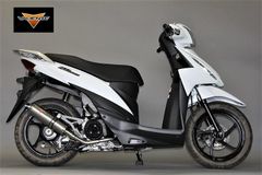 Valiente アドレス110 バイクマフラー EBJ-CE47A 2BJ-CE47A 2015年～2022年モデル対応 スパルタ チタンソリッド マフラー スポーツタイプ カスタム パーツ ドレスアップ 社外品 スズキ バリエンテ