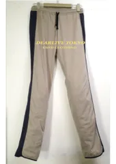 レア◆ドリスヴァンノッテン サイドライン ストレッチ混 イージージョガー パンツ レア◇DRIES VAN NOTEN ドリスヴァンノッテン 側章 サイドライン