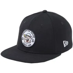 ポパイ×ニューエラ Youth 9FIFTY スナップバック キッズキャップ キャラクター パッチ  ブラック マルチカラー スノーホワイト  (52-55.8cm) Popeye×New Era Youth 9FIFTY Snapback Kids Cap