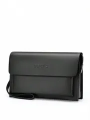 バッグ メンズ ハンドバッグ マルチポケット クラッチバッグ、コードロック&盗難防止デザイン、大容量 ビジネス・カジュアルハンドバッグ、長財布、書類やメイクアップに使える多機能クオリティ ハンドバッグ、バレンタイン