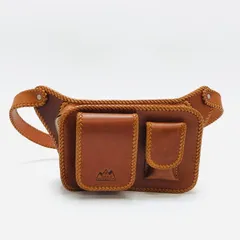 SAAD サード　ウエストバッグ　ショルダーバッグ　レザー　ロゴ金具 LEATHER / レザー,バッグ | シルバージュエリー＆レザーアイテム