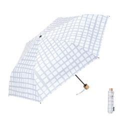 Waterfront 折りたたみ傘 日傘兼用雨傘 kippis全天候 エッスグレー 55cm 北欧デザインが魅力 全ての天候に対策を レディース S355-0810GY1-BC [エッスグレー]